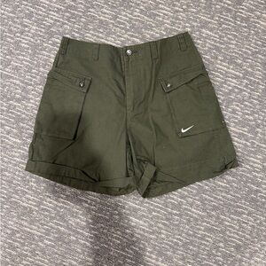 Nike Men’s Dark Green Cargo Shorts
